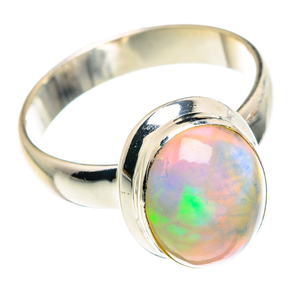 Ethiopian Opal Rings handcrafted by Anasilvercos - RING90063