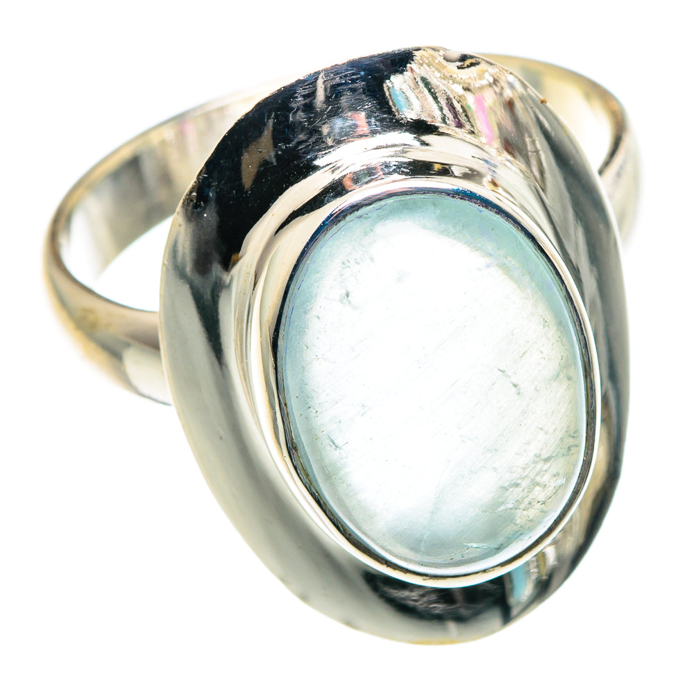 Aquamarine Rings handcrafted by Anasilvercos - RING90071 - Photo 2