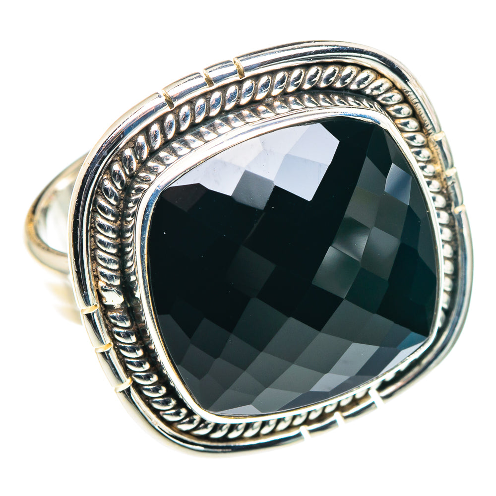 Black Onyx Rings handcrafted by Anasilvercos - RING90092