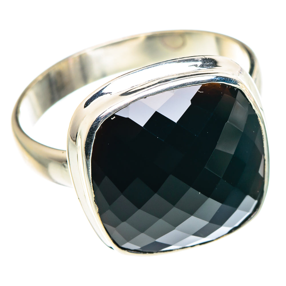 Black Onyx Rings handcrafted by Anasilvercos - RING90093 - Photo 2