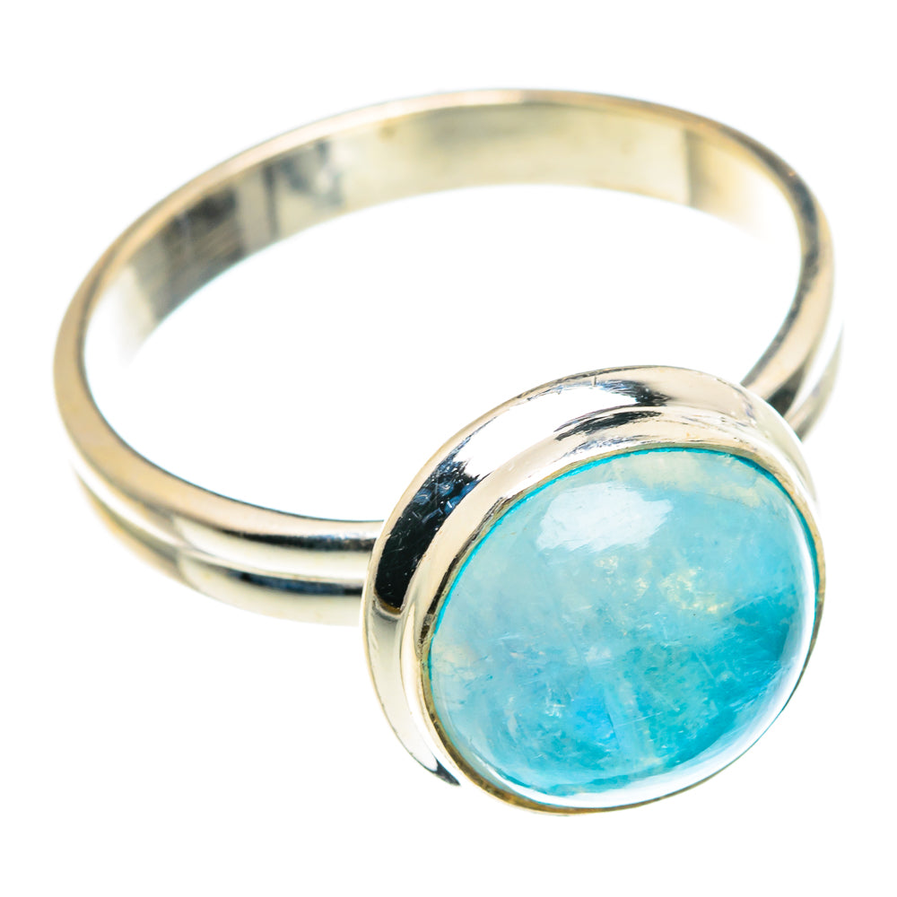 Rainbow Moonstone Rings handcrafted by Anasilvercos - RING90147