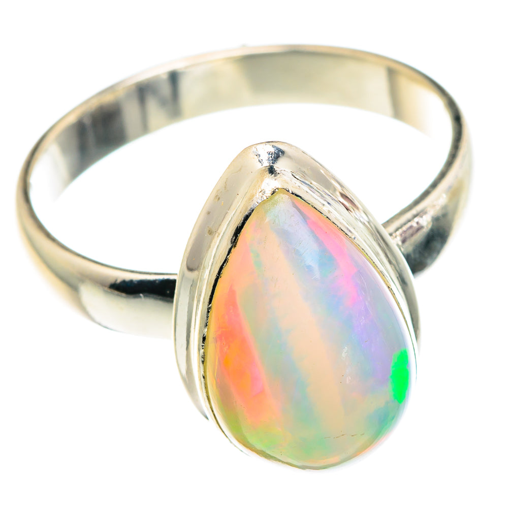 Ethiopian Opal Rings handcrafted by Anasilvercos - RING90160