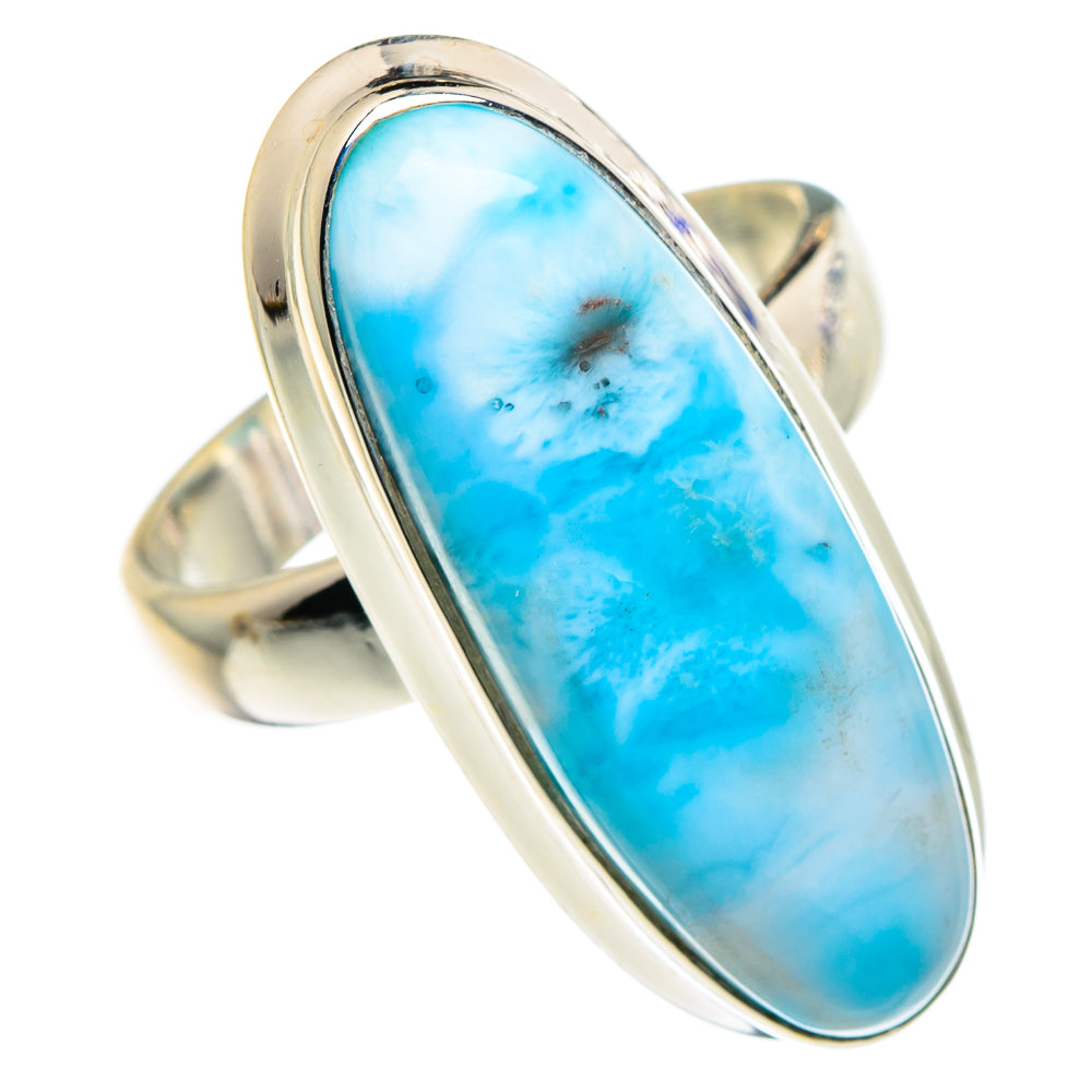 Larimar Rings handcrafted by Anasilvercos - RING90197