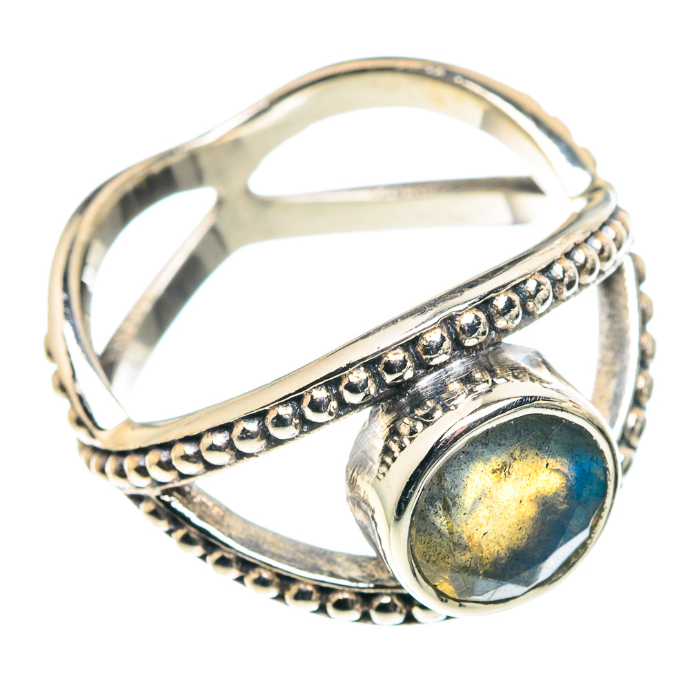 Labradorite Rings handcrafted by Anasilvercos - RING90204