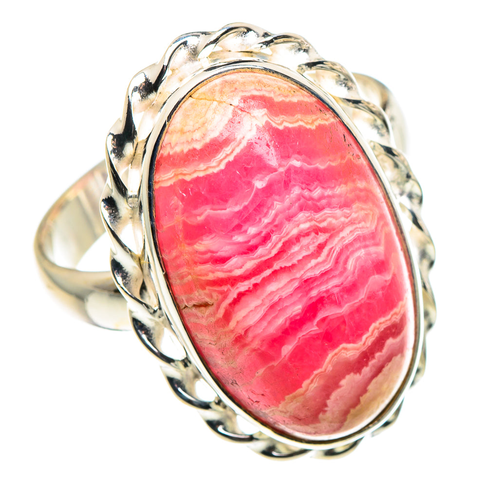 Rhodochrosite Rings handcrafted by Anasilvercos - RING90213