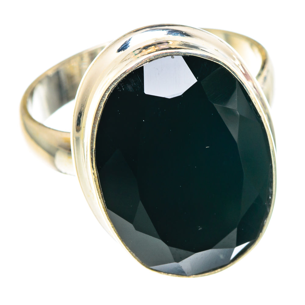Black Onyx Rings handcrafted by Anasilvercos - RING90224