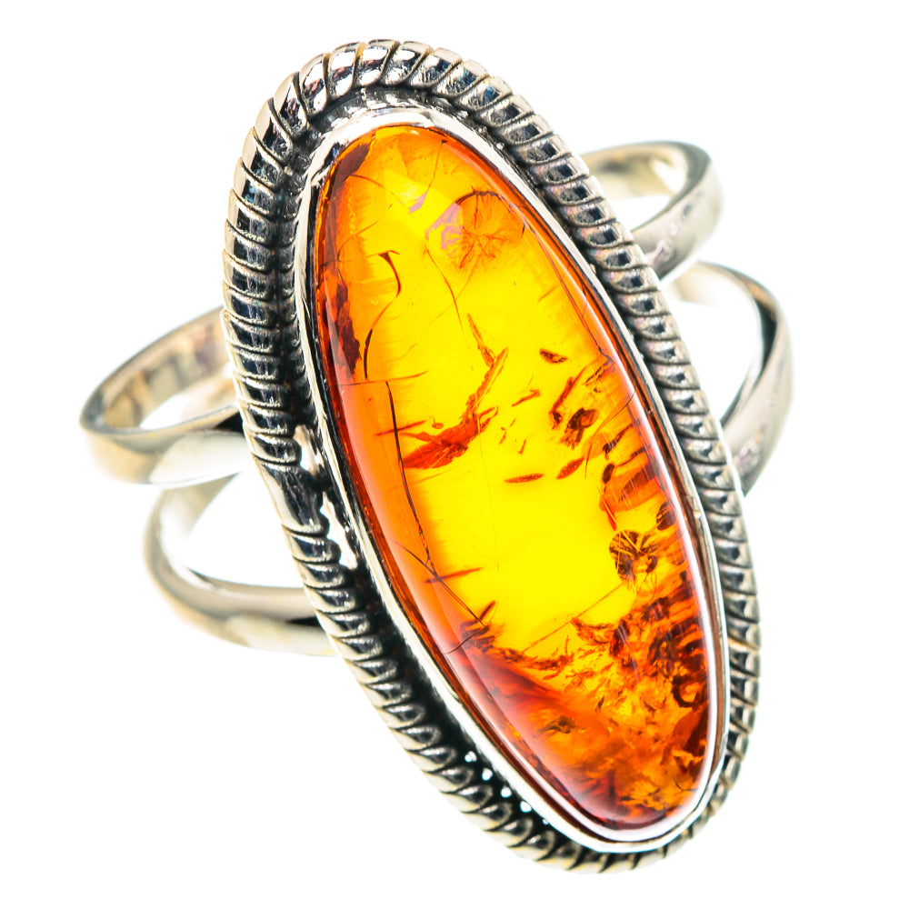 Baltic Amber Rings handcrafted by Anasilvercos - RING90255