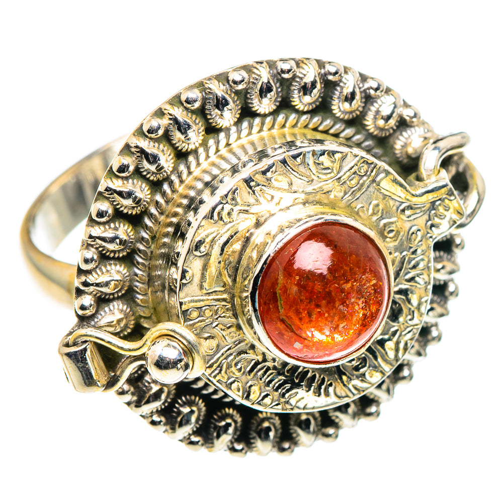 Sunstone Rings handcrafted by Anasilvercos - RING90256