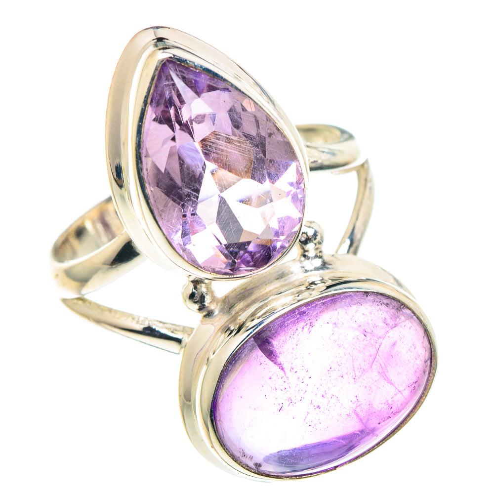Amethyst Rings handcrafted by Anasilvercos - RING90263