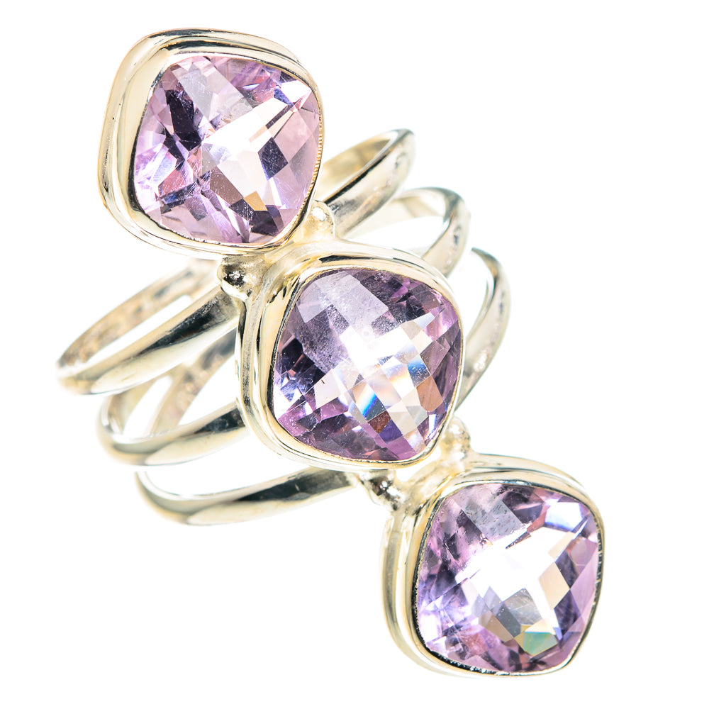 Amethyst Rings handcrafted by Anasilvercos - RING90265