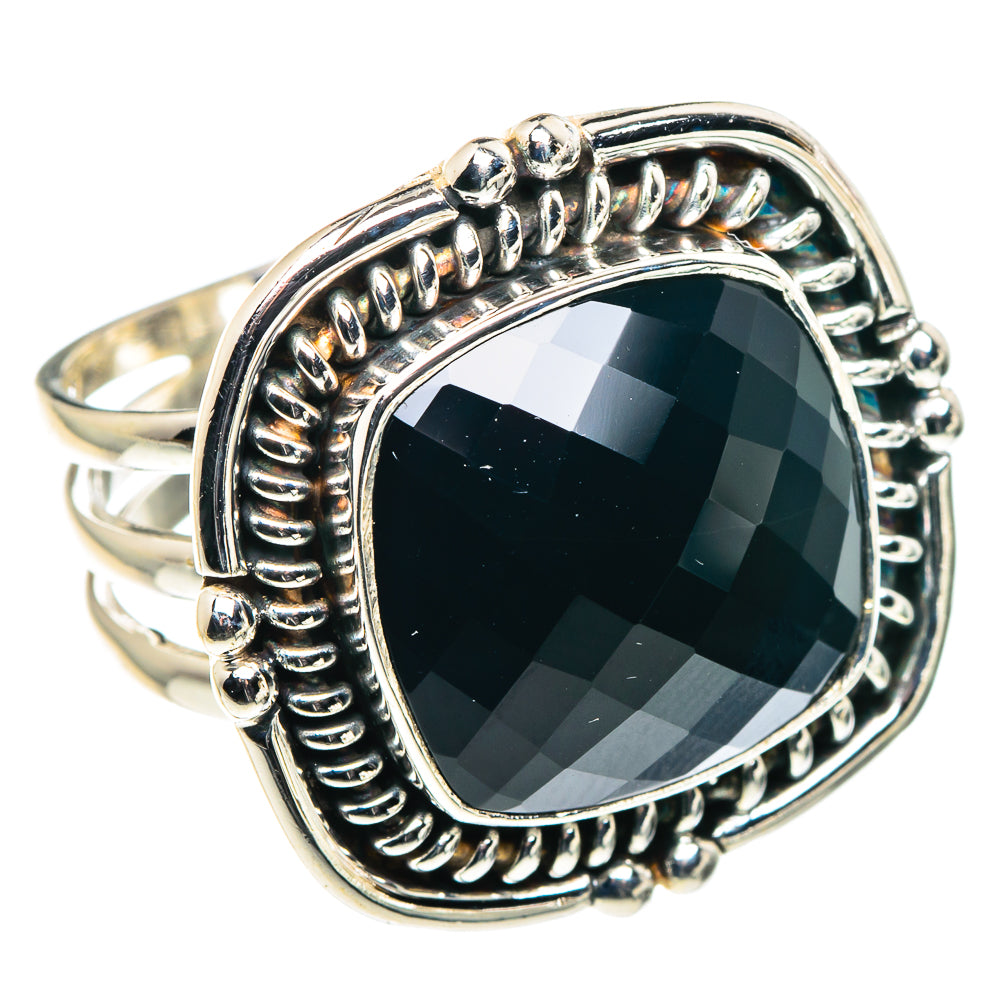 Black Onyx Rings handcrafted by Anasilvercos - RING90267