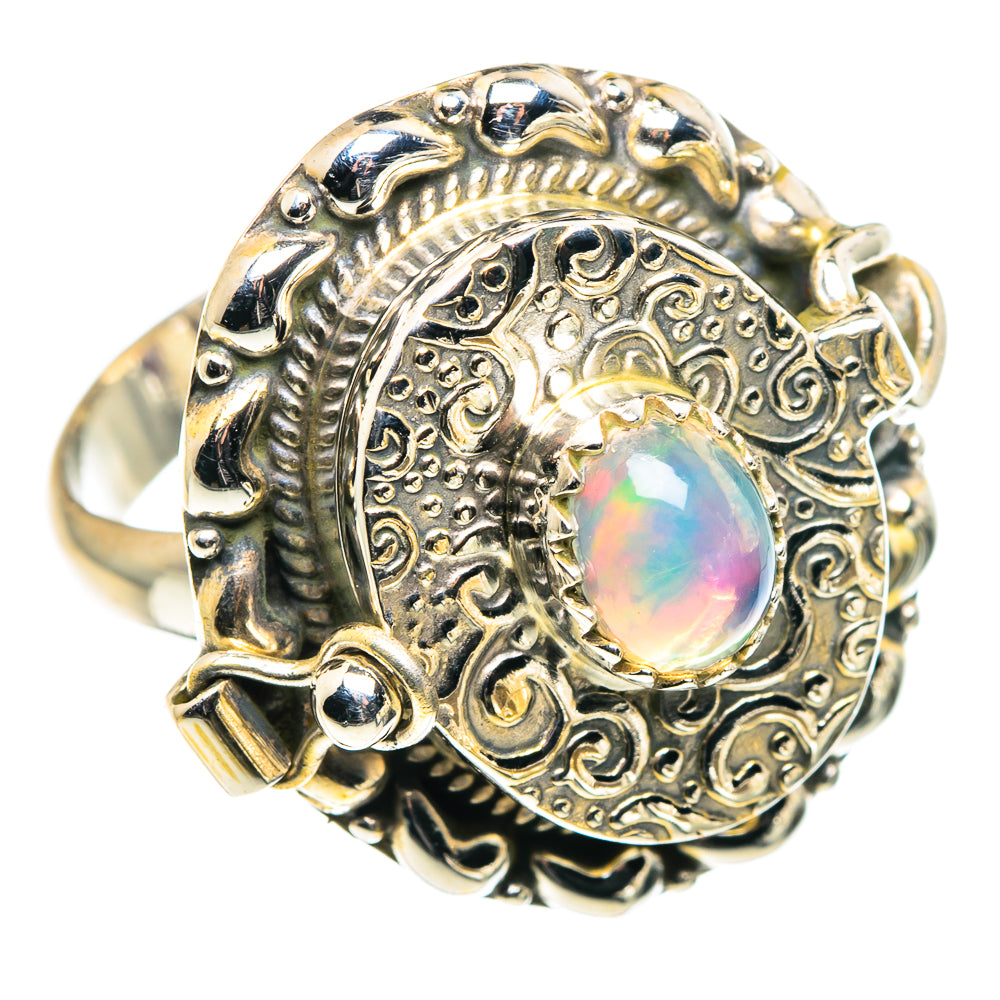 Ethiopian Opal Rings handcrafted by Anasilvercos - RING90279
