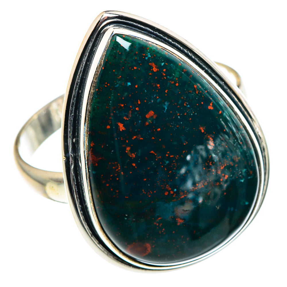 Bloodstone Rings handcrafted by Anasilvercos - RING90285