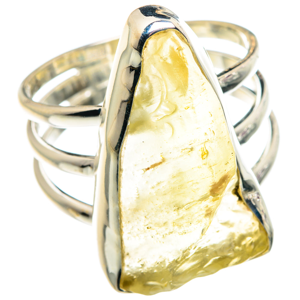 Libyan Glass Rings handcrafted by Anasilvercos - RING90296 - Photo 2