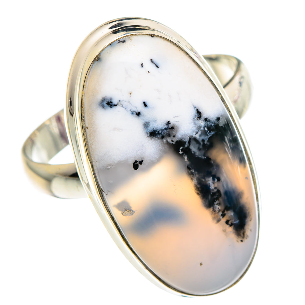 Dendritic Opal Rings handcrafted by Anasilvercos - RING90308
