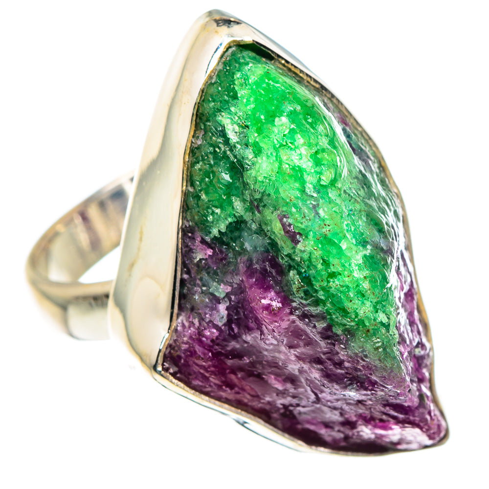 Ruby Zoisite Rings handcrafted by Anasilvercos - RING90312