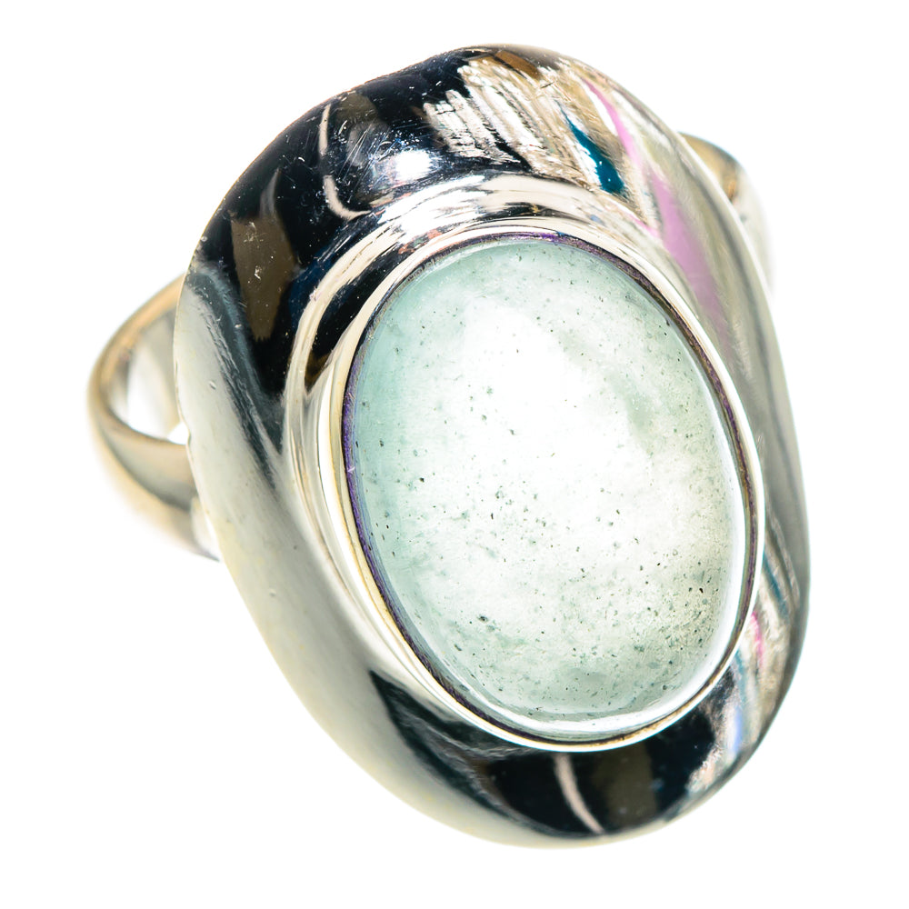 Aquamarine Rings handcrafted by Anasilvercos - RING90321