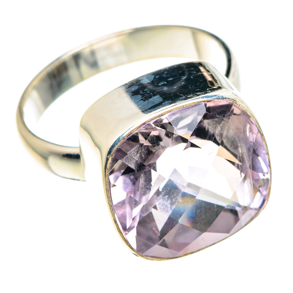 Kunzite Rings handcrafted by Anasilvercos - RING90334