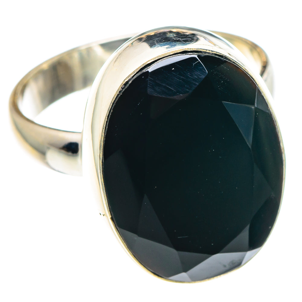 Black Onyx Rings handcrafted by Anasilvercos - RING90338
