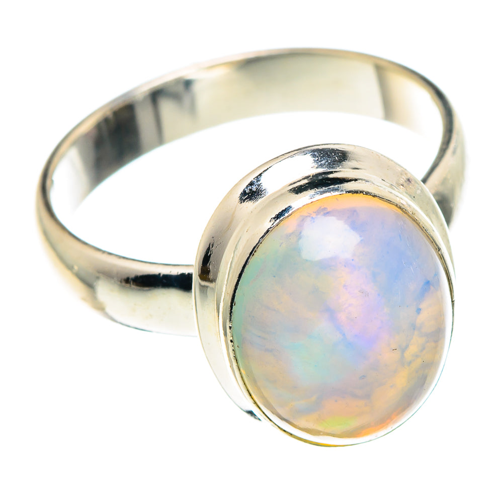 Ethiopian Opal Rings handcrafted by Anasilvercos - RING90343