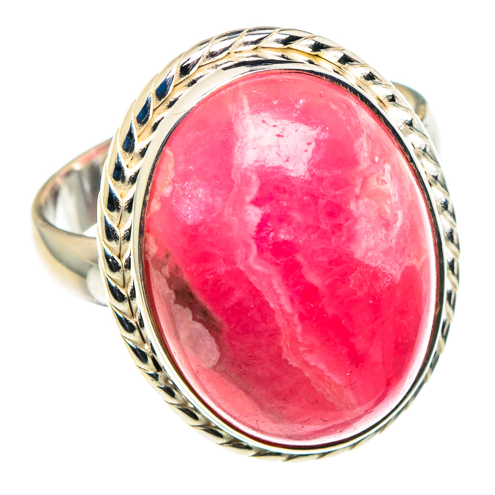 Rhodochrosite Rings handcrafted by Anasilvercos - RING90362