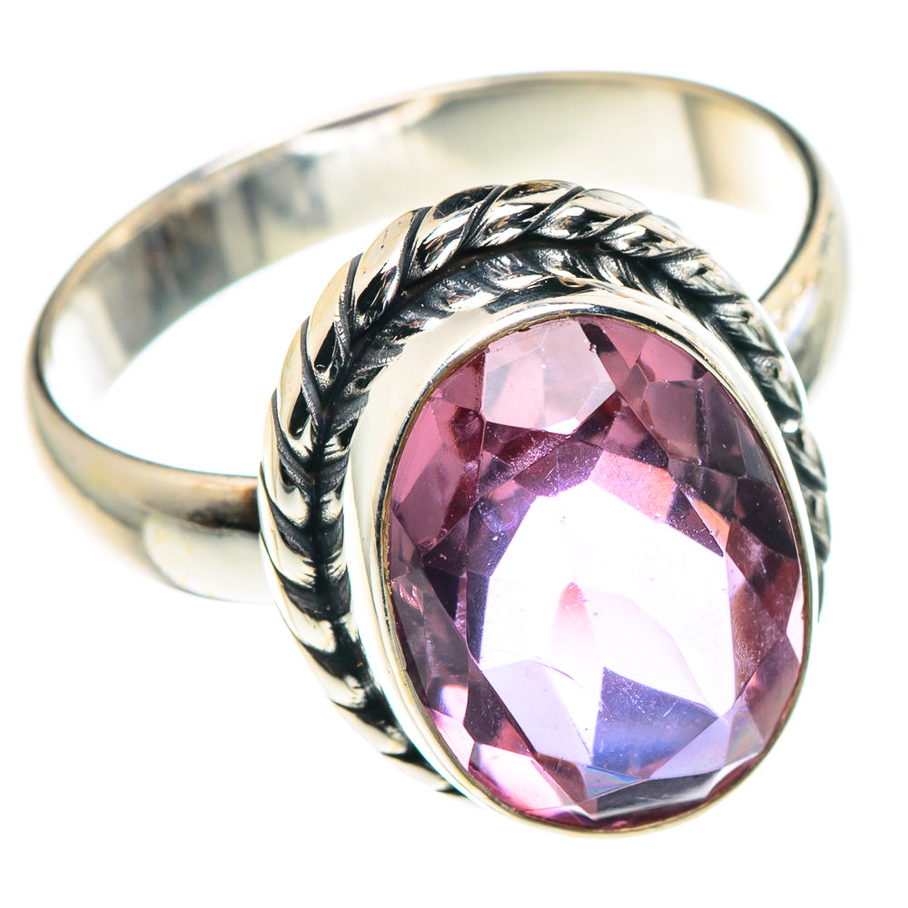 Color Change Alexandrite (Lab.) Rings handcrafted by Anasilvercos - RING90367