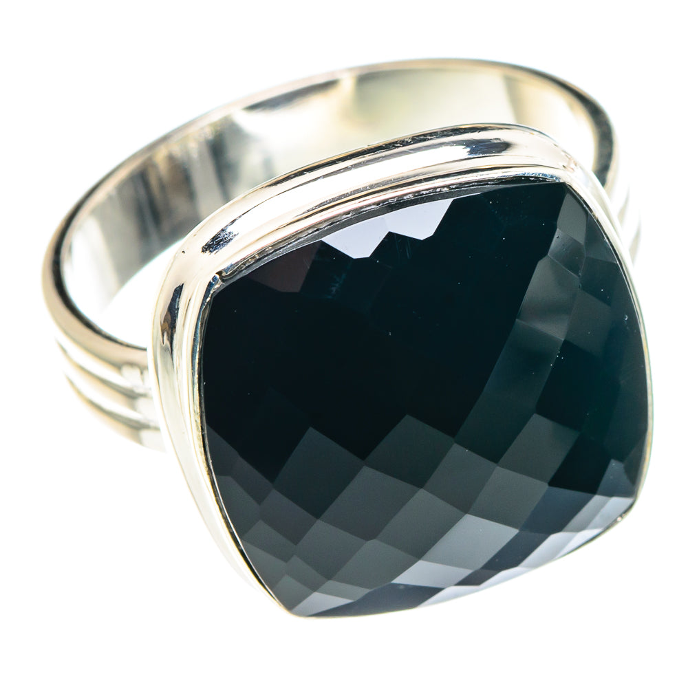 Black Onyx Rings handcrafted by Anasilvercos - RING90369