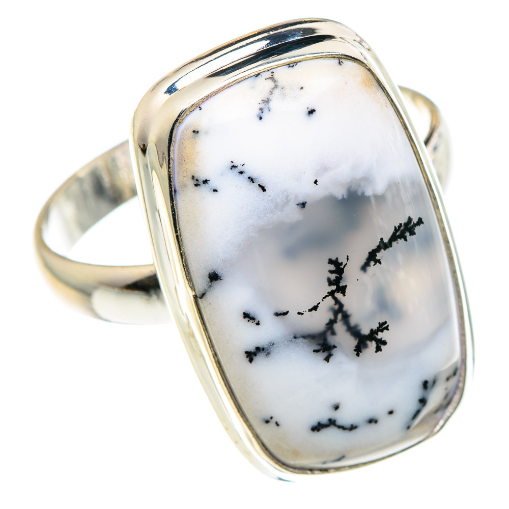 Dendritic Opal Rings handcrafted by Anasilvercos - RING90371