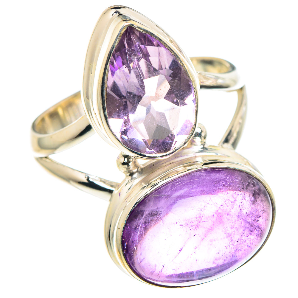 Amethyst Rings handcrafted by Anasilvercos - RING90396