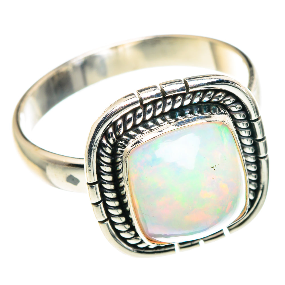 Ethiopian Opal Rings handcrafted by Anasilvercos - RING90402
