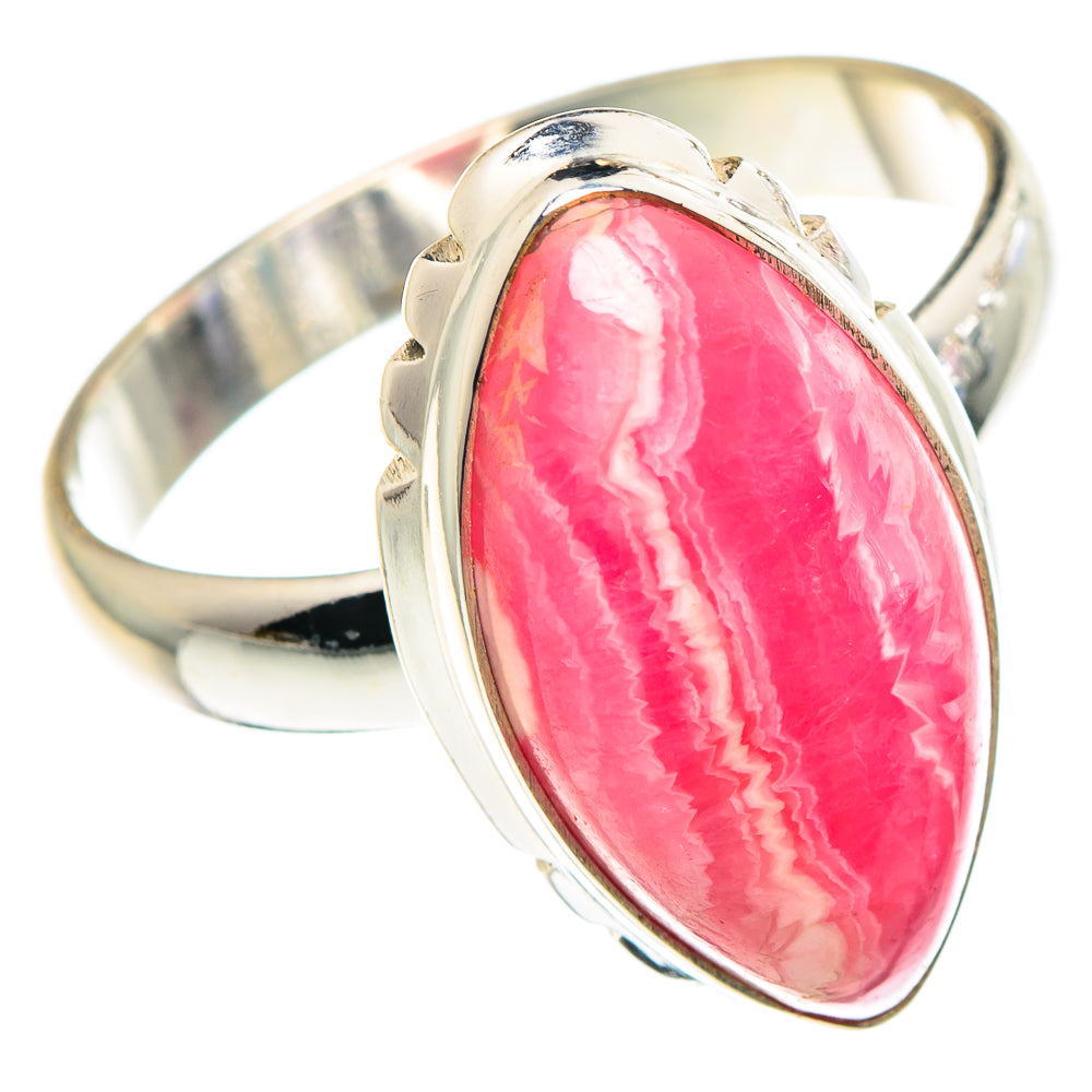 Rhodochrosite Rings handcrafted by Anasilvercos - RING90419