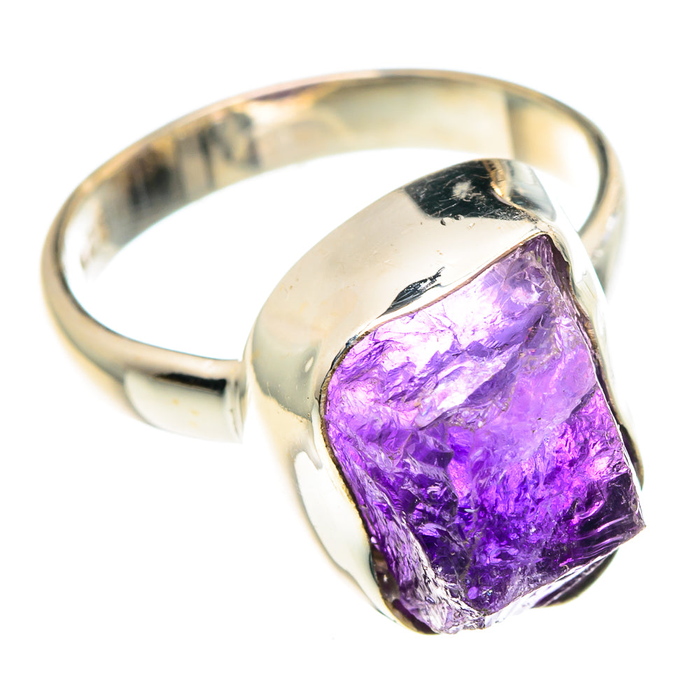 Amethyst Rings handcrafted by Anasilvercos - RING90423 - Photo 2