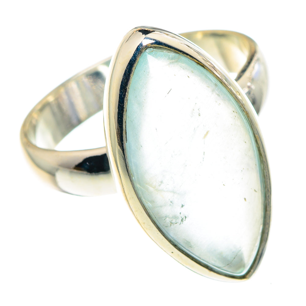 Aquamarine Rings handcrafted by Anasilvercos - RING90434 - Photo 2
