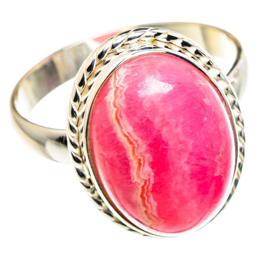Rhodochrosite Rings handcrafted by Anasilvercos - RING90443