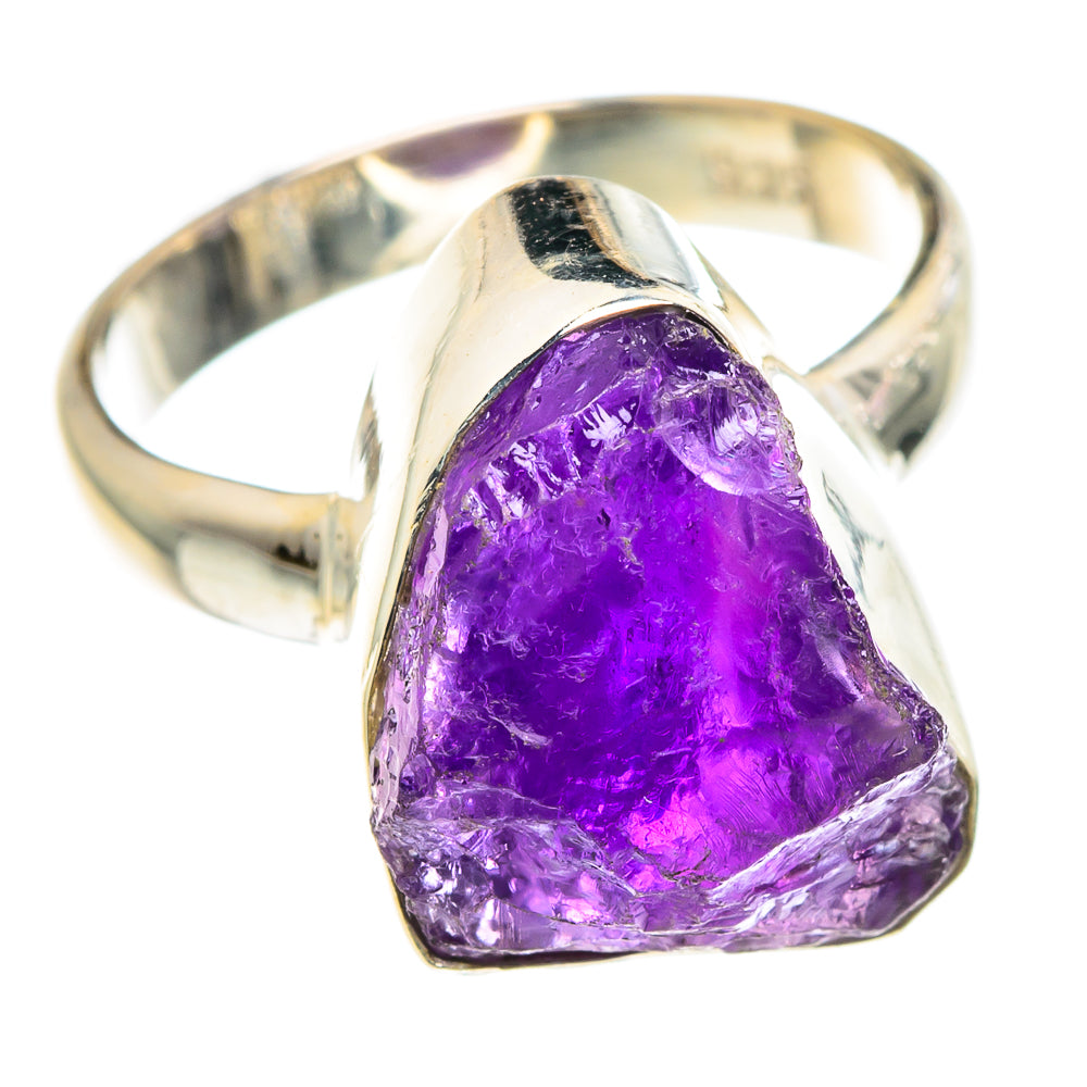 Amethyst Rings handcrafted by Anasilvercos - RING90447 - Photo 2