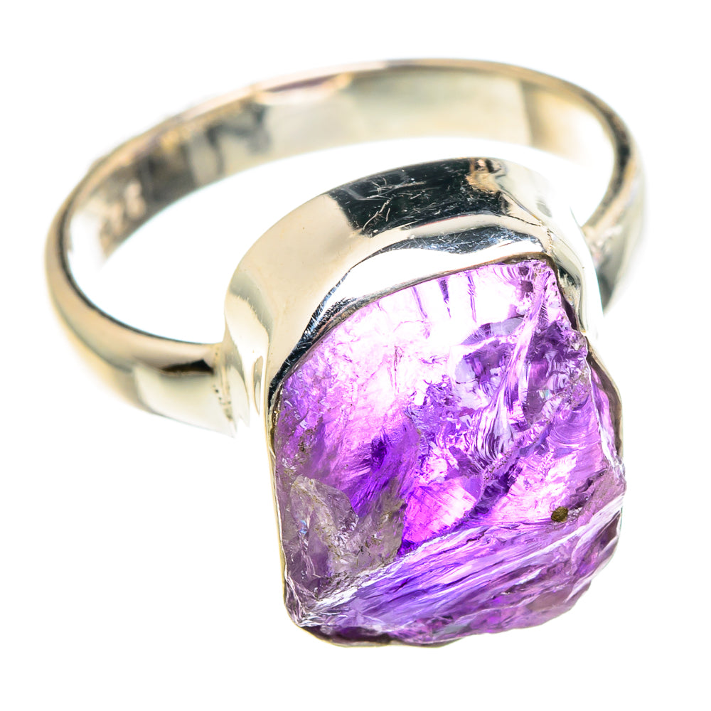 Amethyst Rings handcrafted by Anasilvercos - RING90449 - Photo 2