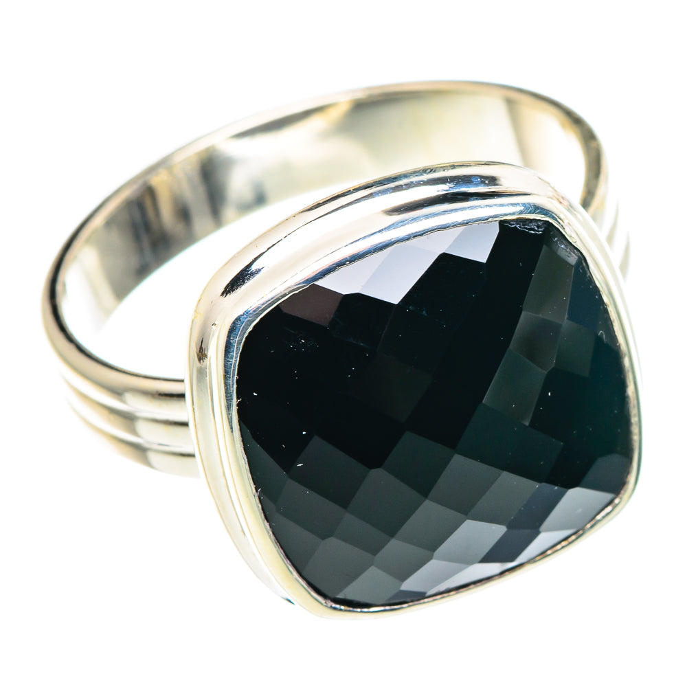 Black Onyx Rings handcrafted by Anasilvercos - RING90450