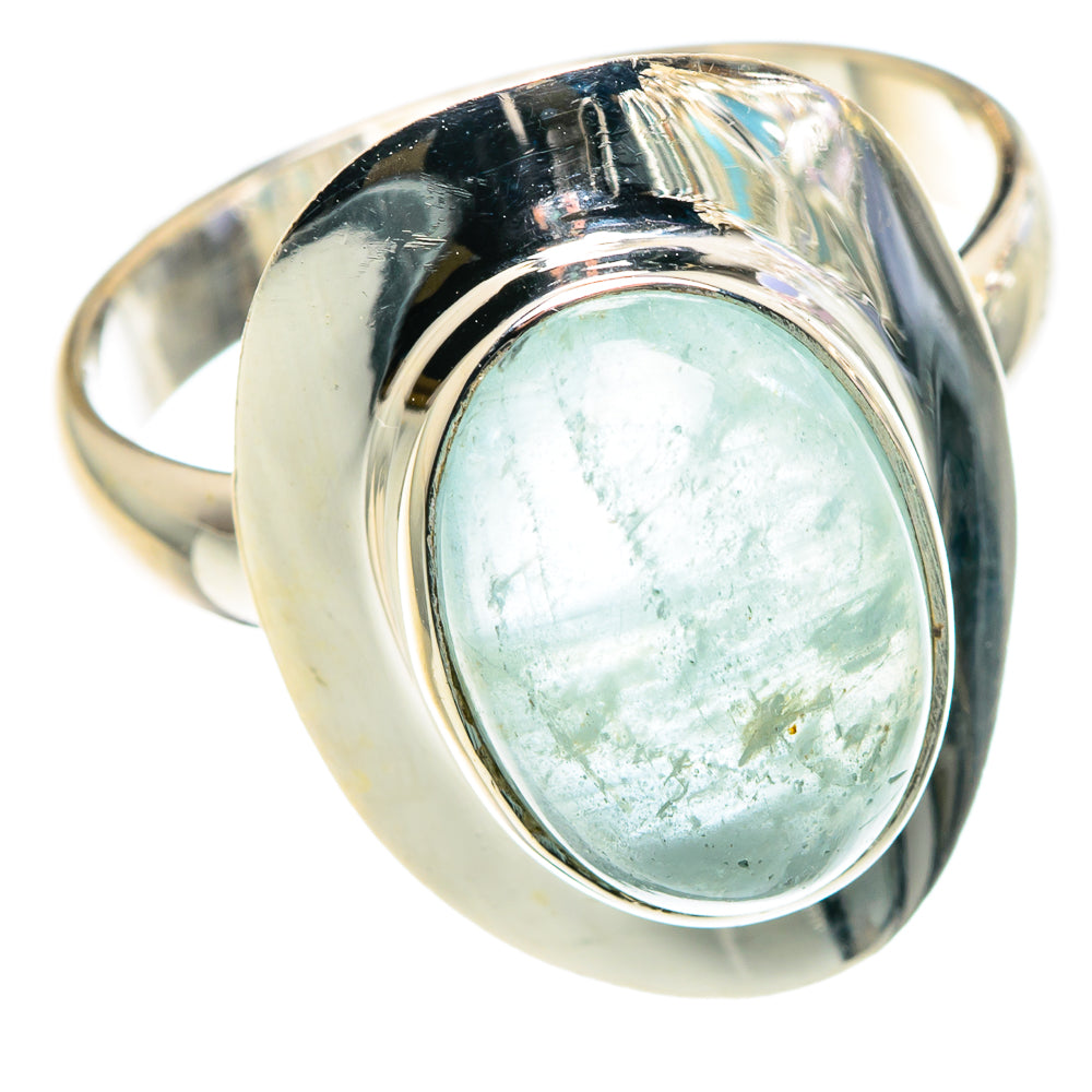 Aquamarine Rings handcrafted by Anasilvercos - RING90471