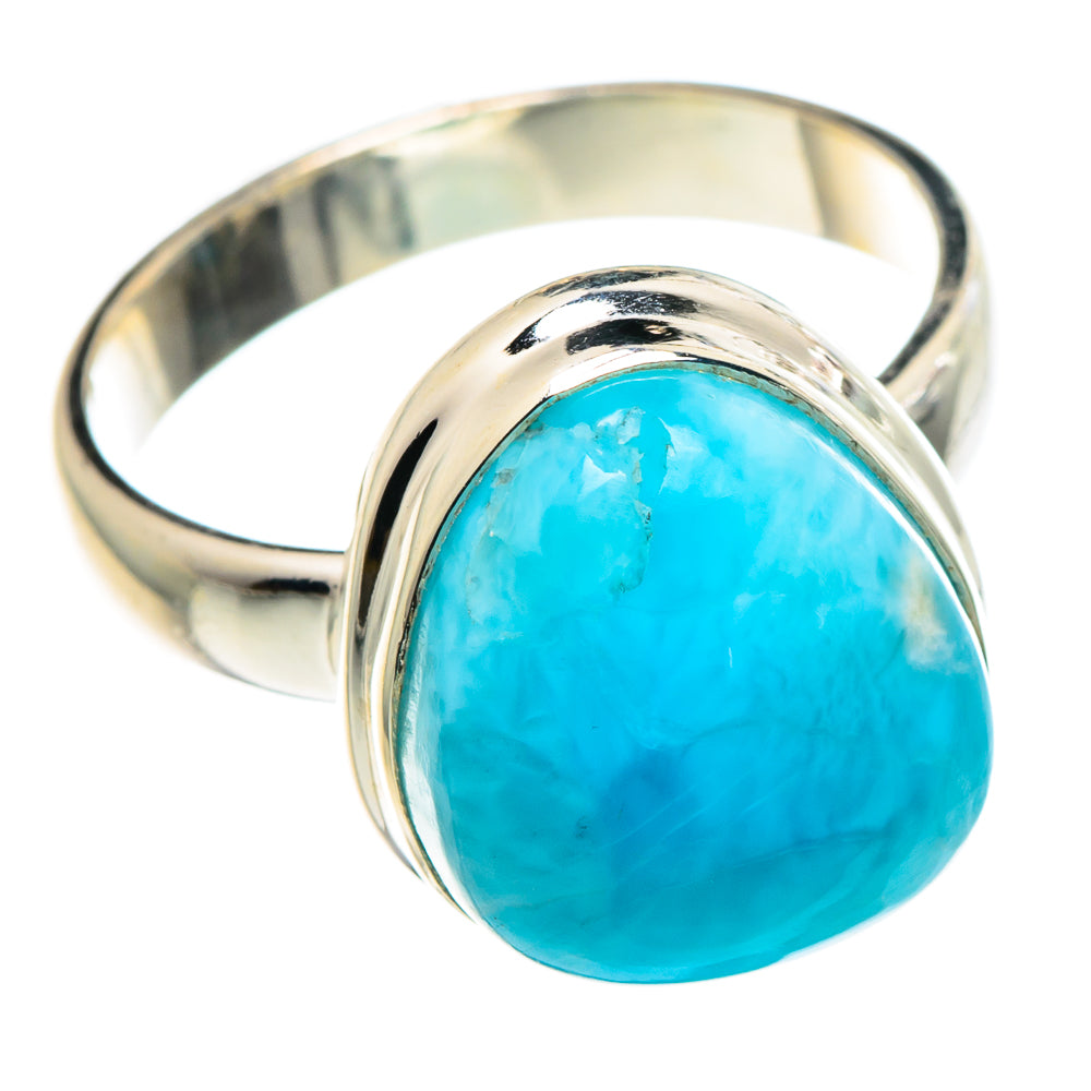 Larimar Rings handcrafted by Anasilvercos - RING90475