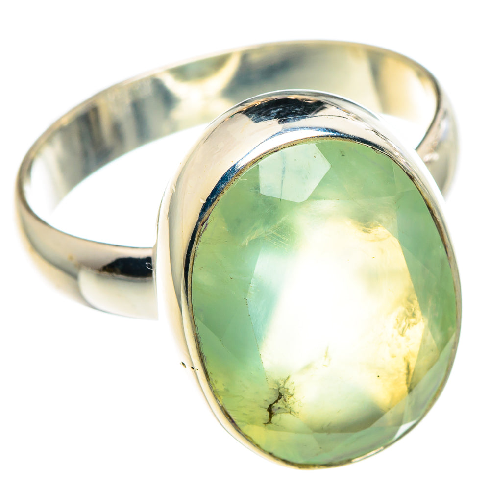 Prehnite Rings handcrafted by Anasilvercos - RING90478