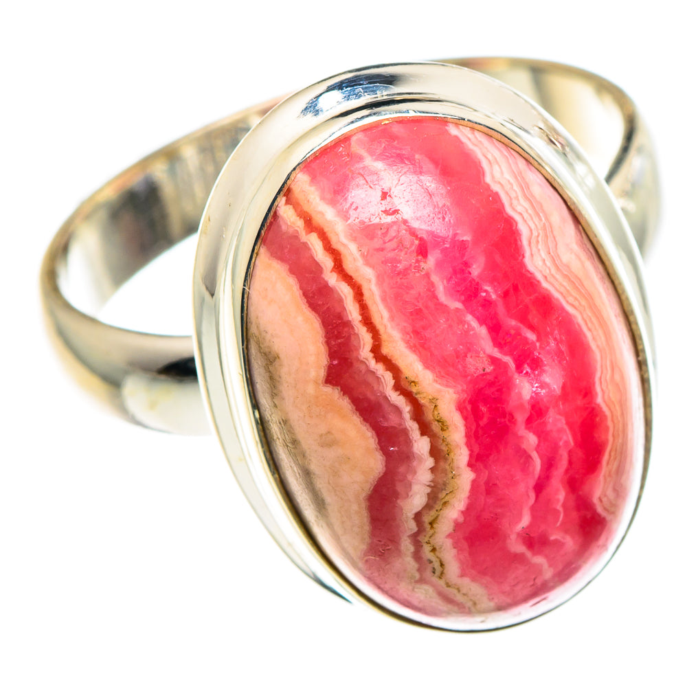 Rhodochrosite Rings handcrafted by Anasilvercos - RING90488