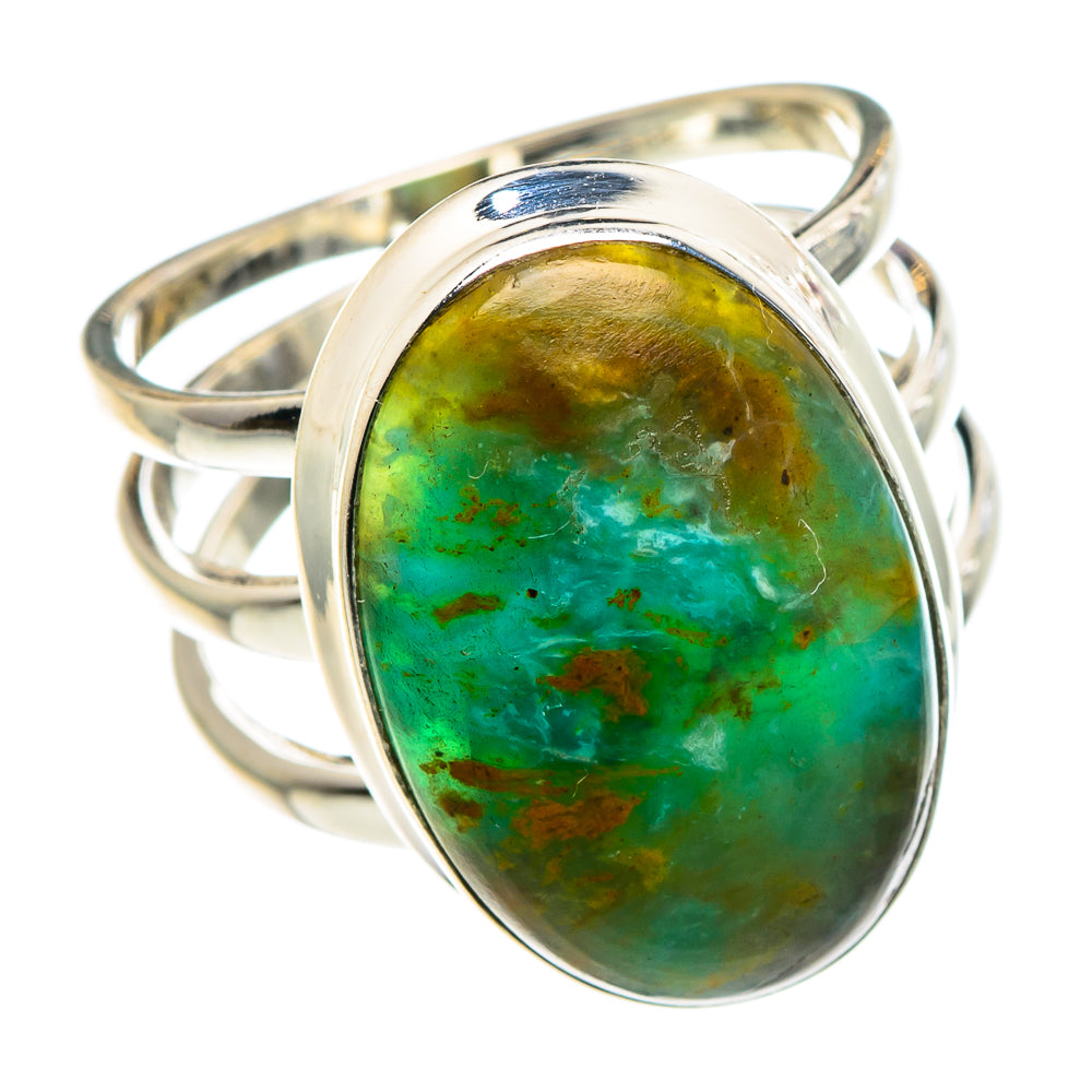 Peruvian Opal Rings handcrafted by Anasilvercos - RING90497