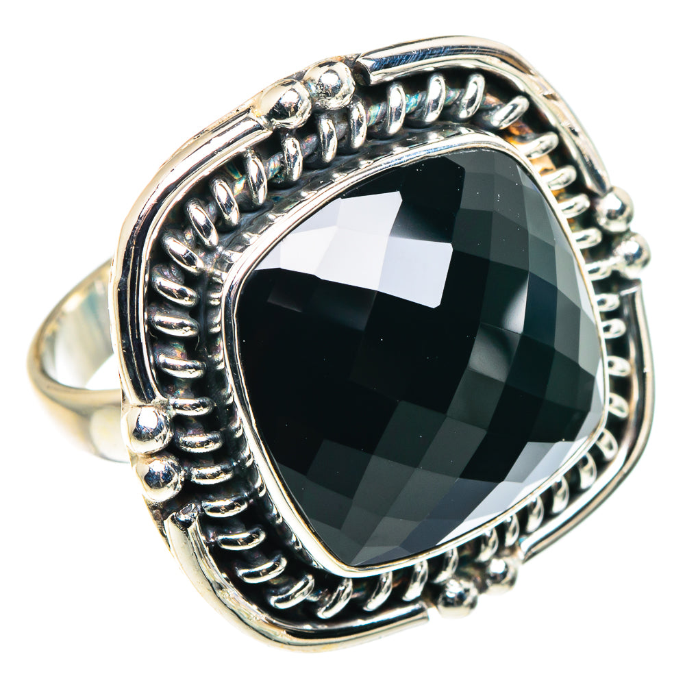 Black Onyx Rings handcrafted by Anasilvercos - RING90525