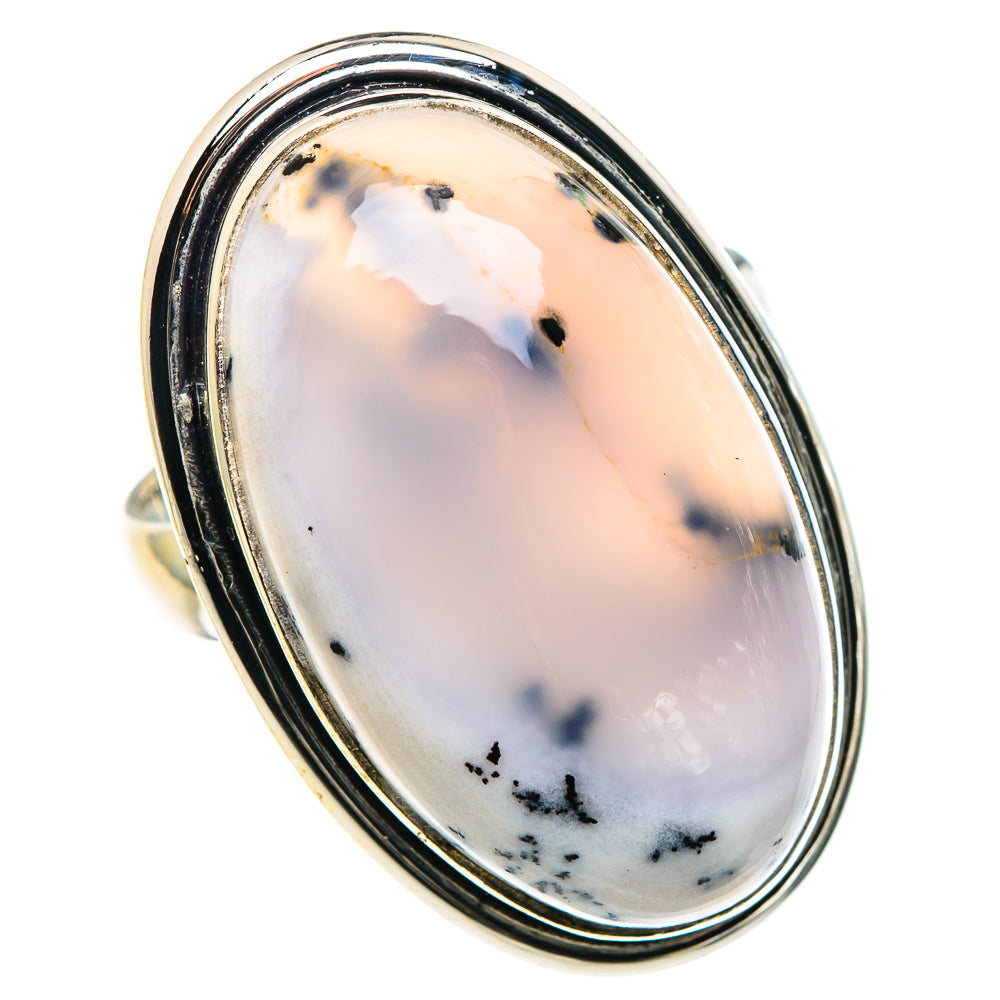 Dendritic Opal Rings handcrafted by Anasilvercos - RING90530