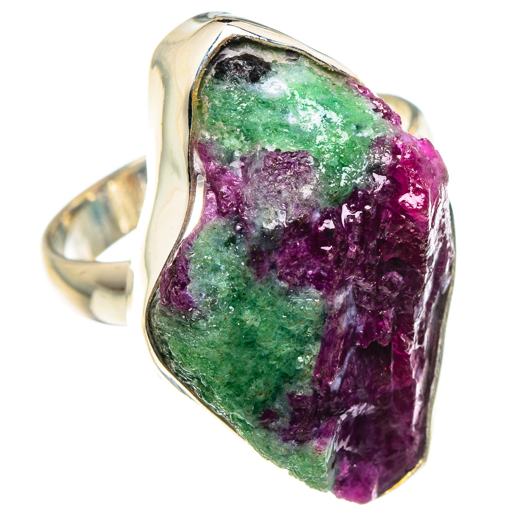 Ruby Zoisite Rings handcrafted by Anasilvercos - RING90534