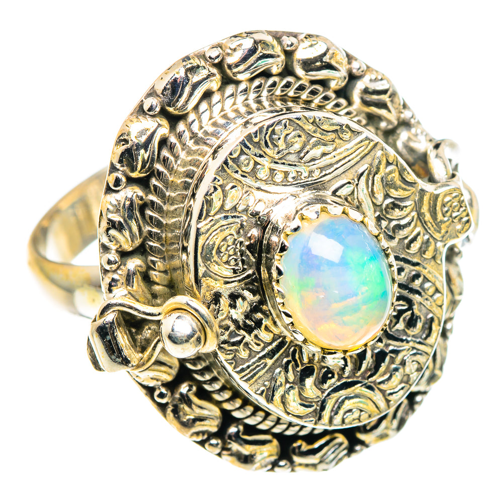 Ethiopian Opal Rings handcrafted by Anasilvercos - RING90535