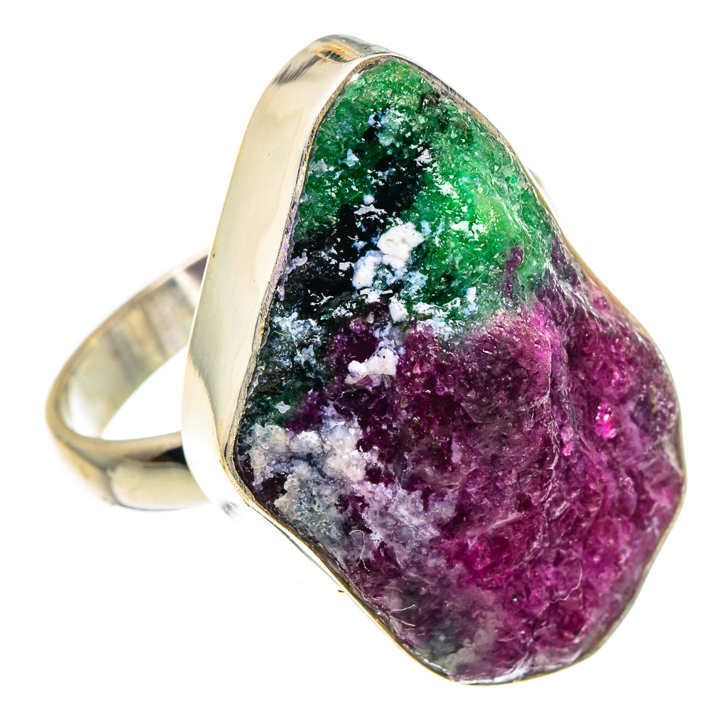 Ruby Zoisite Rings handcrafted by Anasilvercos - RING90584