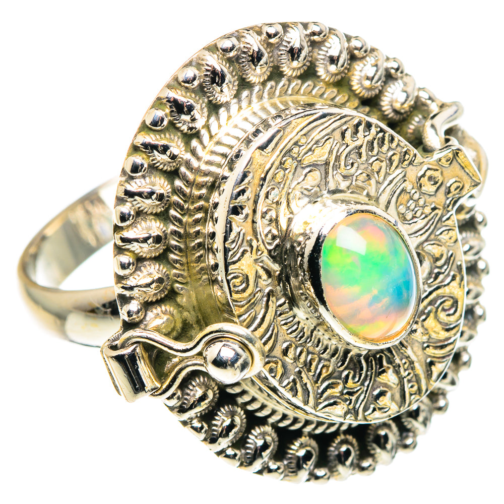 Ethiopian Opal Rings handcrafted by Anasilvercos - RING90585