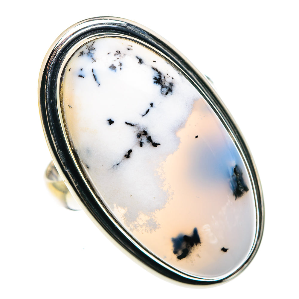 Dendritic Opal Rings handcrafted by Anasilvercos - RING90620