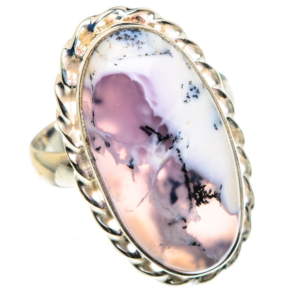 Dendritic Opal Rings handcrafted by Anasilvercos - RING90621